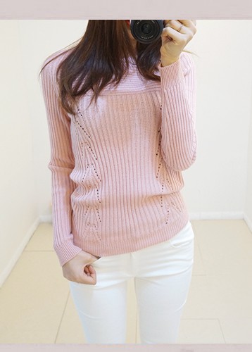 Lanb knit (핑크)